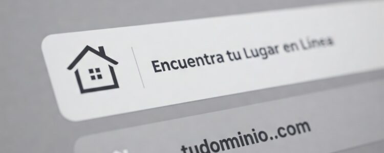 Dominio: La Dirección de Tu Casa en Internet. ¿Cómo Elegir el Nombre Perfecto?